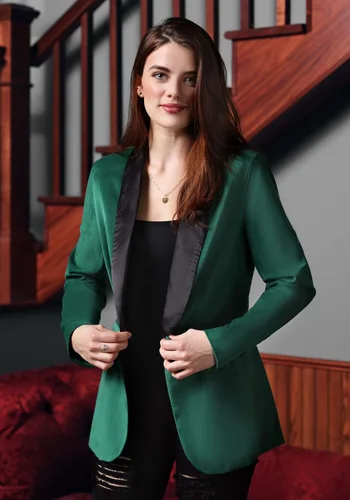 Vista 3 de Blazer de Harry Potter Slytherin para mujer