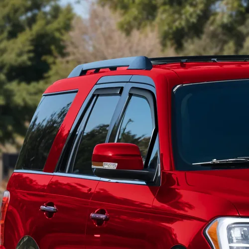 Vista 2 de Voron Glass in-Channel Extra Durable Rain Guards for Ford Expedition 2018-2024, Window Deflectors, Vent Window Visors, 4 Pieces - 220248 Para
