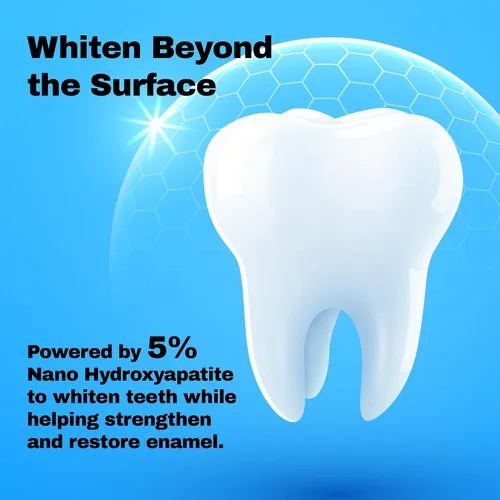 Vista 4 de Chomp Tabletas de pasta de dientes súper blanqueadoras con recambio de nano hidroxiapatita