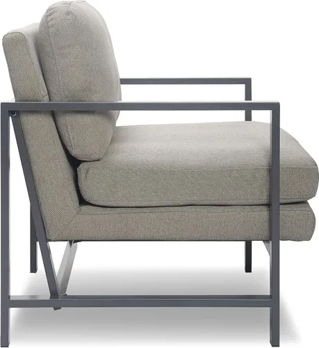 Vista 12 de Tommy Hilfiger Russell - Silla Accent, respaldo de almohada medio-suave, sillón moderno e industrial de mediados de siglo, cómoda silla para sala