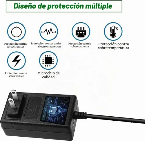 Vista 2 de Cable adaptador de corriente de repuesto Intex 28620ep compatible con Intex 28620 28620E 28620EP CL1704 12269 Cable de carga portátil al vacío