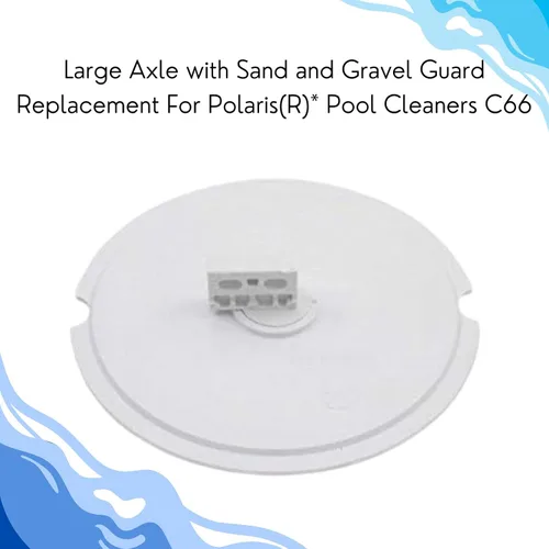 Vista 2 de Eje grande con protector de arena y grava de repuesto para limpiadores de piscinas Polaris C66