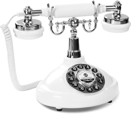Vista 7 de Libro de invitados de audio, teléfono de boda, teléfono de audio, estilo vintage, mensaje de audio para graduación, fiesta de jubilación, Negro