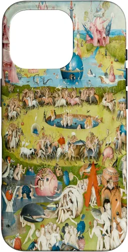 Vista 20 de Hieronymus Bosch - Carcasa para iPhone 17, diseño de jardín de las delicias terrenales