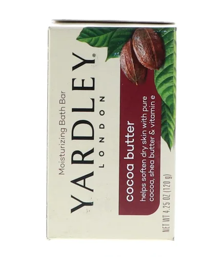 Vista 5 de Yardley Barra de baño de manteca de cacao 4 oz (paquete de 2)