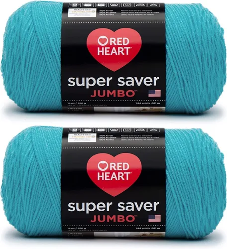 Vista 57 de Red Heart Super Saver Jumbo Ovillo de lana, Amatista