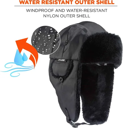 Vista 2 de Ergodyne N-Ferno 6802 Thermal Winter Trapper Hat