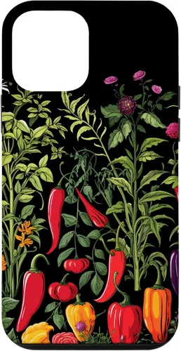 Vista 12 de iPhone 15 Chili Pepper Plants Chillis Garden - Funda de pimienta picante