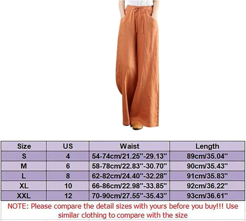 Vista 4 de SNKSDGM Pantalones deportivos para mujer, corte de bota, holgados, holgados, para playa, palazzo, ligeros, de pierna recta, pantalones casuales