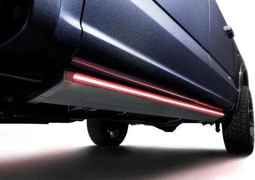 Vista 5 de RealTruck AMP Research PowerStep Vision - Escalones retráctiles para camión eléctrico con luces LED Compatible con Ford F-150 2015-2021 96151-01A