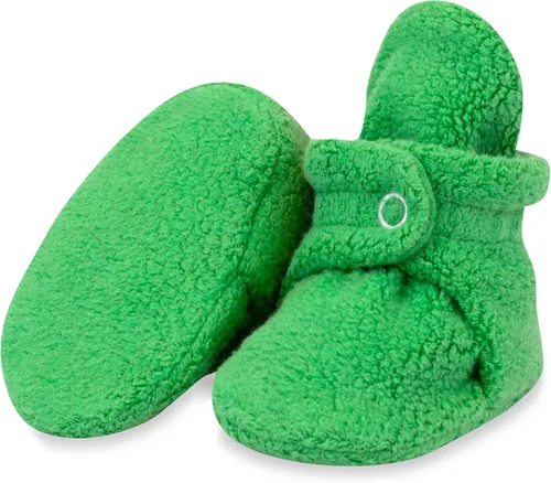 Vista 16 de Zutano Botines unisex peludos para bebé con agarraderas, forro de algodón orgánico, artículos imprescindibles para el registro de bebé 2-Peludo Rosa