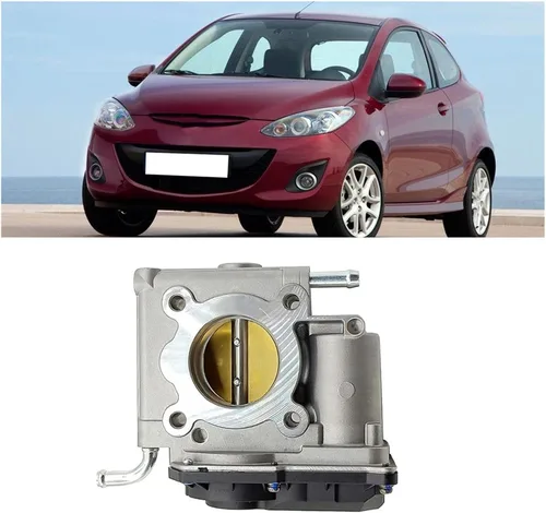 Vista 5 de ZJ3813640 Válvula del acelerador del acelerador Cuerpo del Acelerador Automóvil Compatible con Mazda2 Sport/Touring Hatchback 4 puertas 2011-2014
