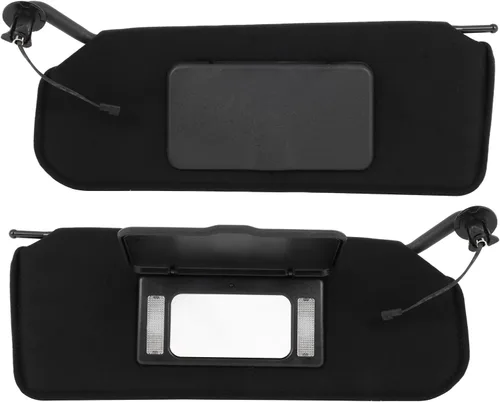 Vista 12 de SCITOO - Conjunto de visera solar para conductor lado izquierdo color beige para Hyundai Elantra sin quemacocos para modelos 2011, 2012, 2013, 2014