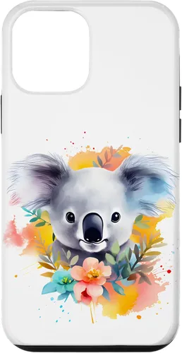 Vista 16 de Funda Koala con flores de eucalipto para iPhone 17