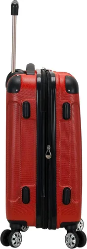 Vista 2 de Rockland London Equipaje con carcasa rígida con ruedas, Rojo), F190-RED
