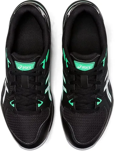 Vista 6 de ASICS Zapatos de voleibol Gel-Rocket 10 para hombre, Negro, M US Negro/New Leaf