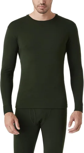 Vista 13 de LAPASA Mens 100% Merino Wool Base Layer Thermal Underwear Shirts Parte superior: Negro