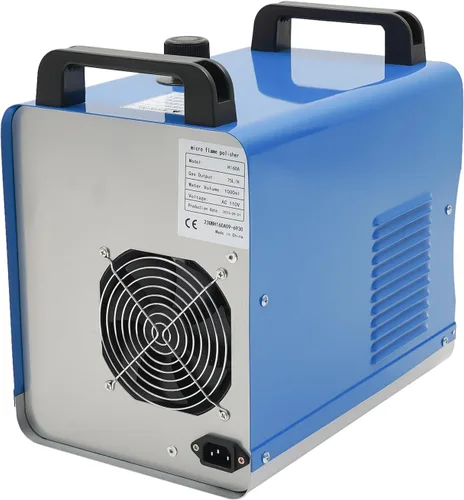 Vista 5 de Oxígeno Hidrógeno Gas Generador de Llama Antorcha Soldador de Agua Pulidor de Llama Acrílico 75 L/H Máquina Pulidora de Llama Acrílico Portátil