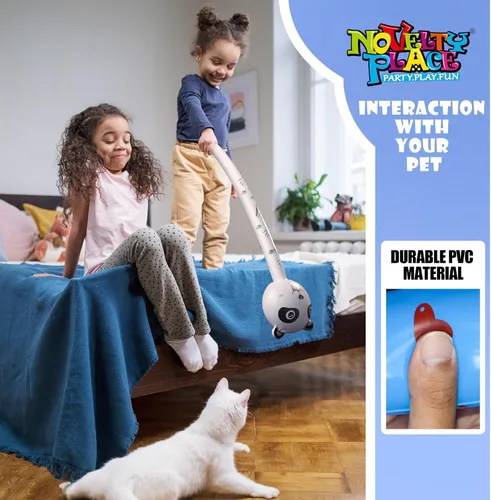 Vista 4 de Novelty Place 6 unidades inflables de animales con sonido – Globos de animales de safari de la selva para niños, juguetes inflables para niños