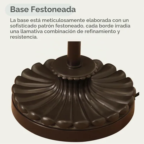 Vista 8 de LIGHTACCENTS Lámpara de pie de bronce con pantalla de cristal de alabastro remolino ámbar - Elegante lámpara de pie para decoración del hogar