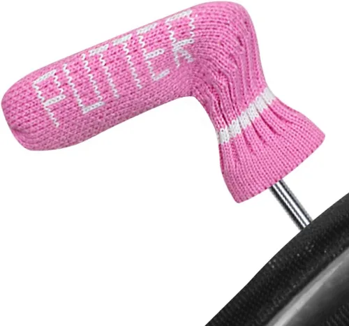 Vista 8 de Scott Edward Blade Putter Cover Knitted, 1 Piece in Pack, Fits Golf Blade Putters Cute and Soft