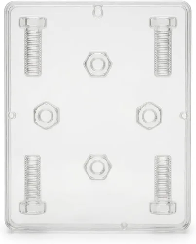 Vista 4 de Nuts and Bolts Chocolate Candy Mold 1300