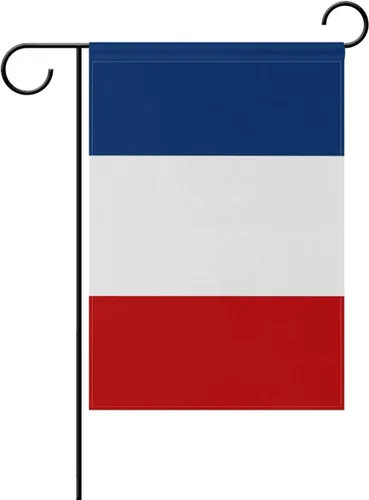 Vista 8 de Bandera americana de Estados Unidos, pequeñas banderas de jardín americanas para patio, porche, día de la independencia, festival patriótico