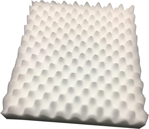 Vista 2 de PCP Cojín para silla de ruedas Caja de huevos de espuma contorneada, color blanco