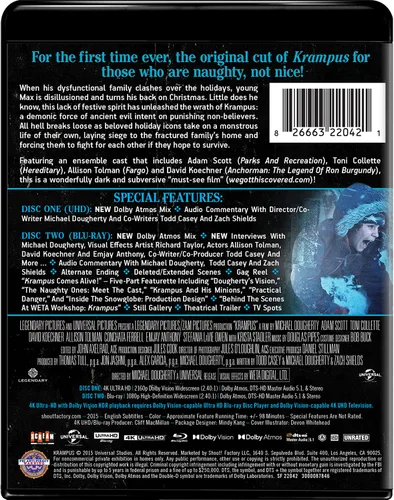 Vista 2 de Krampus The Naughty Cut (Collector's Edition) 4K UHD