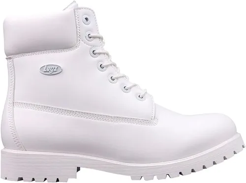 Vista 3 de Lugz Botas Chukka clásicas de forro polar Convoy de 6 pulgadas para hombre, Blanco