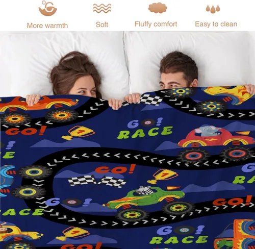 Vista 122 de Manta de bebé con texto en inglés «Just A Boy Who Loves Trucks» para niños y niñas, manta súper suave para envolver al recién nacido, acogedora