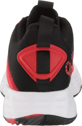 Vista 3 de adidas Ownthegame 20 - Tenis de baloncesto para hombre RojoBlancoNegro
