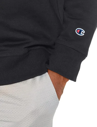 Vista 157 de Champion Sudadera de forro polar de peso medio con cuello redondo para hombre (regular o grande y alto)