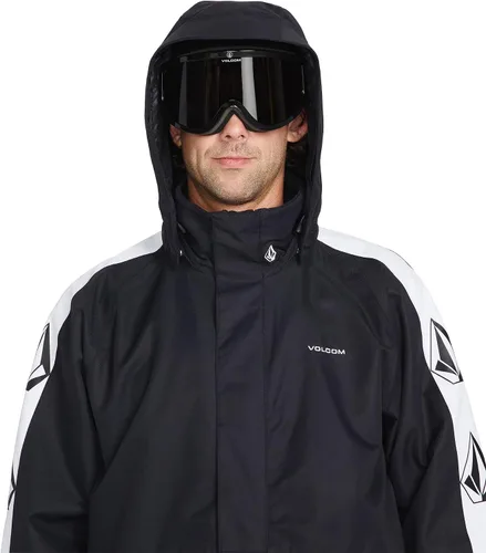 Vista 5 de Volcom Chaqueta de snowboard con aislamiento de piedras icónicas para hombre PARENT