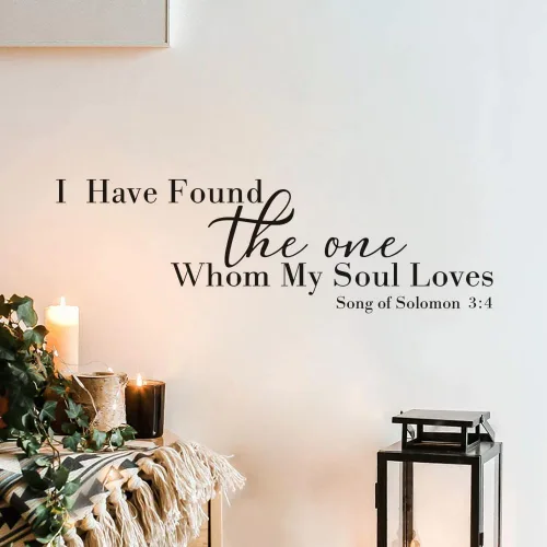 Vista 6 de 12 calcomanías de pared inspiradoras, calcomanías de pared de la Biblia, calcomanías motivacionales para dormitorio, sala de estar, decoración de 12