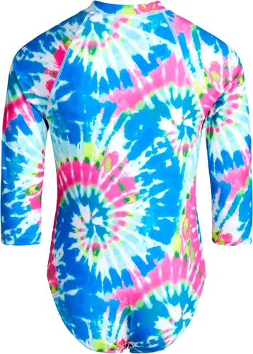 Vista 4 de Limited Too Traje de baño de manga larga UPF 50+ con protección solar y arena para niñas (7-16)