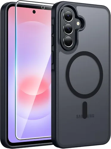 Vista 308 de FNTCASE - Funda para iPhone 16 Pro: magnética, mate, translúcida, de grado militar, protectora contra caídas, resistente, fina, duradera y a prueba