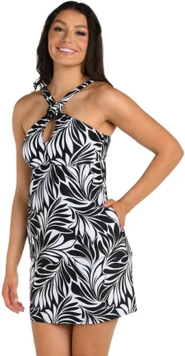 Vista 16 de 24th & Ocean Vestido de cuello alto para mujer Aguamarina/ Ibiza Palms