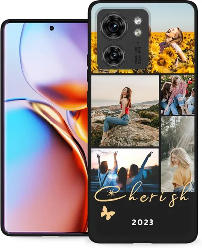 Vista 22 de Funda personalizada para Motorola Edge 2021 con nombre de texto y foto, diseño personalizado Edge2021 para teléfono móvil/smartphone/teléfono móvil