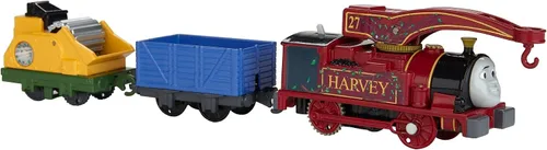 Vista 2 de Locomotora grúa Harvey de Thomas & Friends, de Fisher-Price