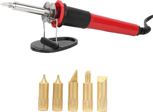 Vista 8 de BORDSTRACT Kit de combustión de madera, 7 piezas, herramienta de pirografía de madera, kit eléctrico de pluma de combustión de madera, kit