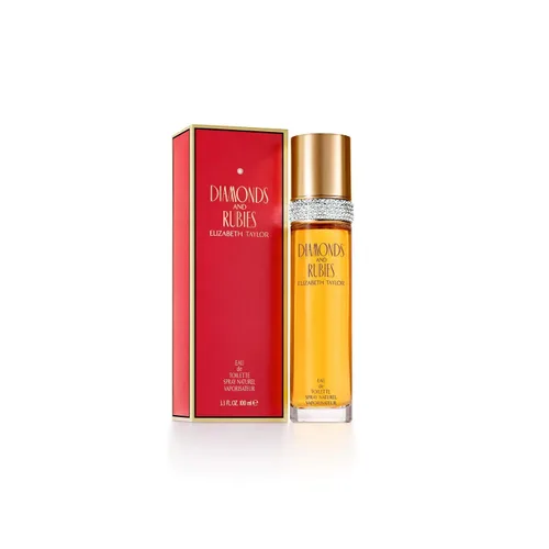 Vista 3 de Elizabeth Taylor Arden - Diamantes y rubíes para mujer, Eau de Toilette en aerosol, 1.7 onzas líquidas