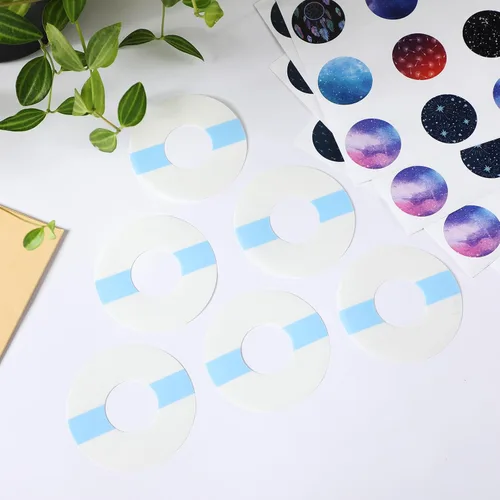 Vista 3 de Colarr 80 fundas de sensor compatibles con calcomanías Libre 2, parches adhesivos impermeables, cinta transparente compatible con Libre 2 y 80