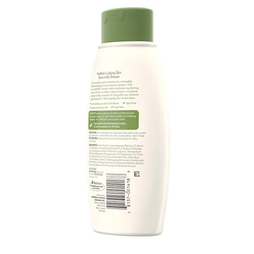 Vista 5 de Aveeno Jabón corporal hidratante diario, 12 onzas líquidas