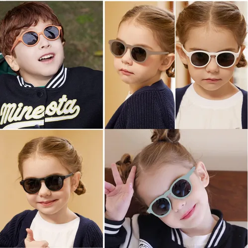 Vista 6 de Gafas de sol para bebé con correa polarizadas flexibles UV400 para bebés niños y niñas de 0 a 24 meses