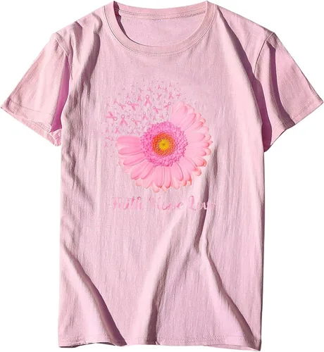 Vista 11 de Camisetas de manga corta con estampado de corazón para mujer, camisetas de ajuste regular, linda y divertida, ropa de regalo 2023
