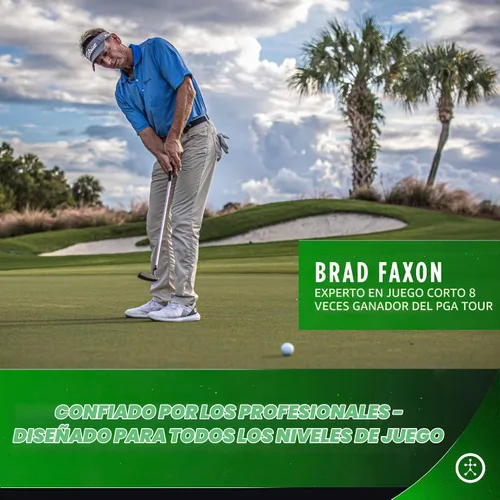 Vista 2 de Blast analizador de golpes de golf, diseñado por profesionales de golf