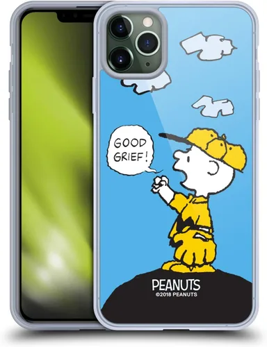 Vista 153 de Head Case Designs Funda de gel suave con licencia oficial de Peanuts Autumn Charlie Brown compatible con Apple iPhone 7 Plus/iPhone 8 Plus