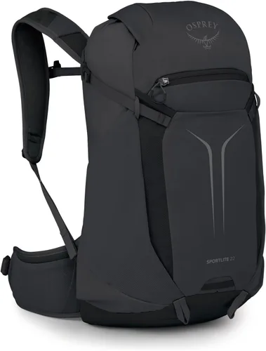 Vista 25 de Osprey Sportlite - Mochila ligera de senderismo (15 litros), color morado Púrpura grafito