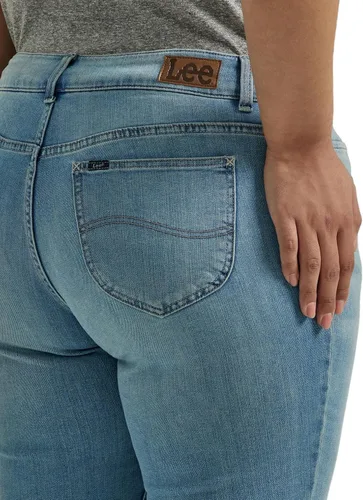 Vista 5 de Lee Jeans legendarios de pierna recta de tiro medio para mujer de talla grande Anchor